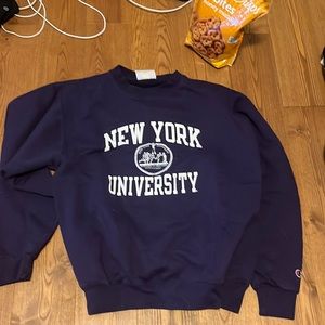 Nyu crew neck